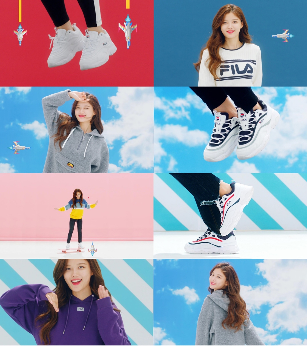 휠라(FILA), 브랜드 뮤즈 김유정과 함께한 ‘휠라레이’ 영상 공개