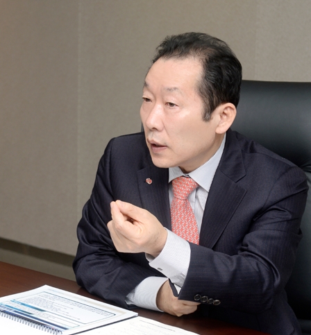 한국전력기술 이배수 사장 사진=홈페이지 캡쳐