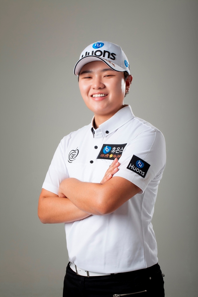 ▲ 휴온스 골프단 박교린 선수 (사진=씨앤엘스포츠 제공)