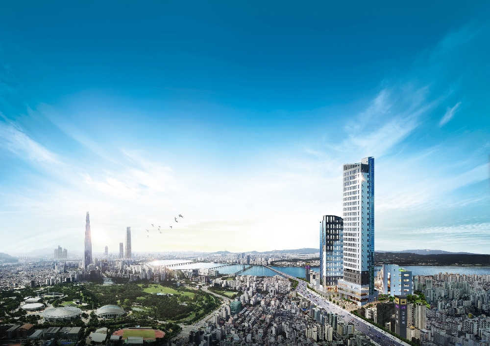 이안 강동 컴홈스테이 광역뷰. (사진=함스피알)