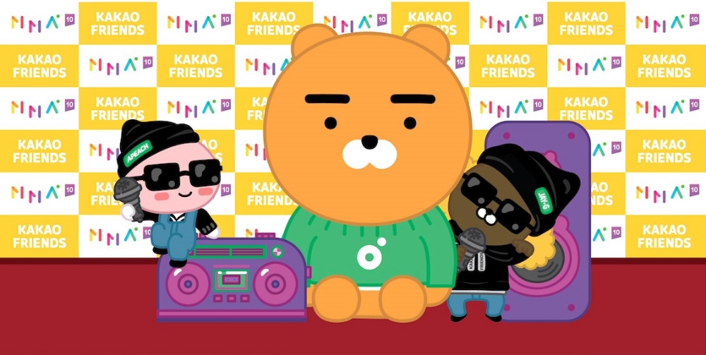 카카오프렌즈, 2018 멜론뮤직어워드 공식 파트너 선정 및 현장 프로모션 실시