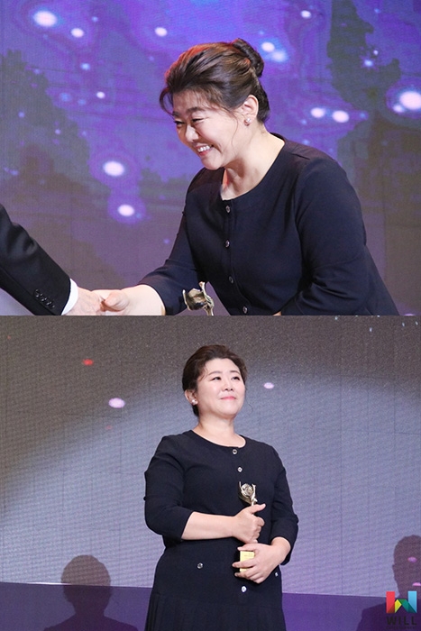 이정은, 제26회 대한민국 문화연예대상 드라마 부문 우수연기상 수상