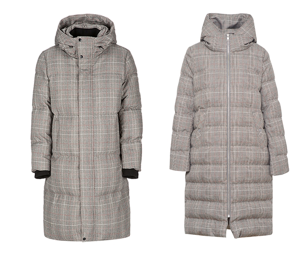 지이크 파렌하이트X씨(SI) 콜라보레이션 커플 롱패딩 출시