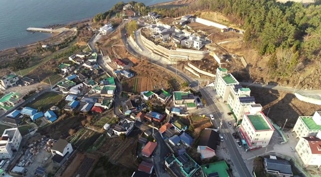 석포마을 전경.(사진제공=대성쏠라)