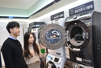 전자랜드, 올해 14kg 이상 대형건조기 판매 비중 31%