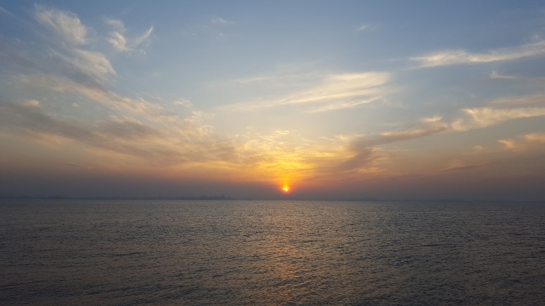 일광 동해바다 일출