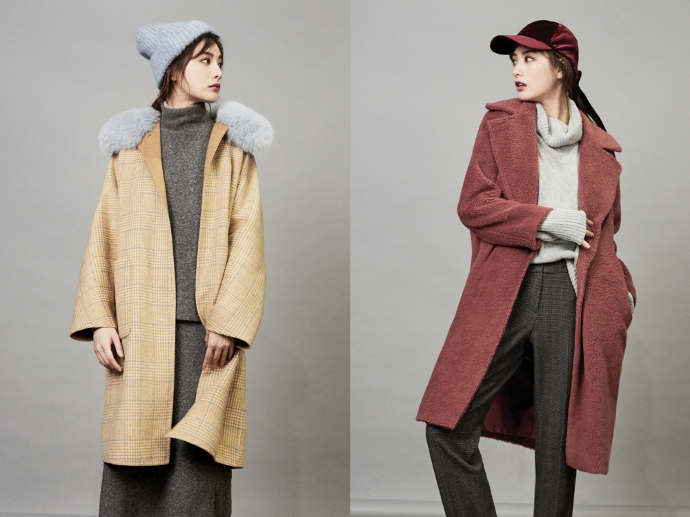 신원, 나나 화보 통해 겨울 아우터 연출법 소개