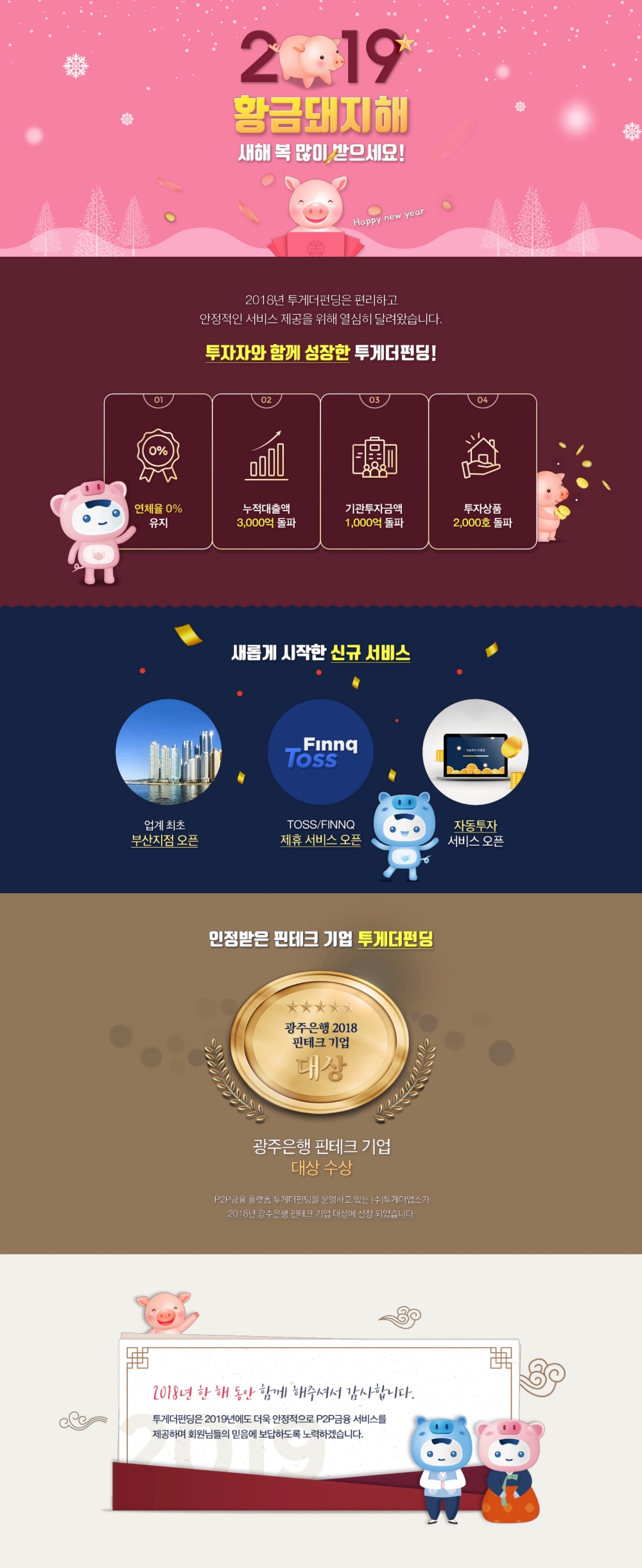 투게더펀딩, P2P 누적 대출액 3000억 돌파...시리즈B 투자 성공적