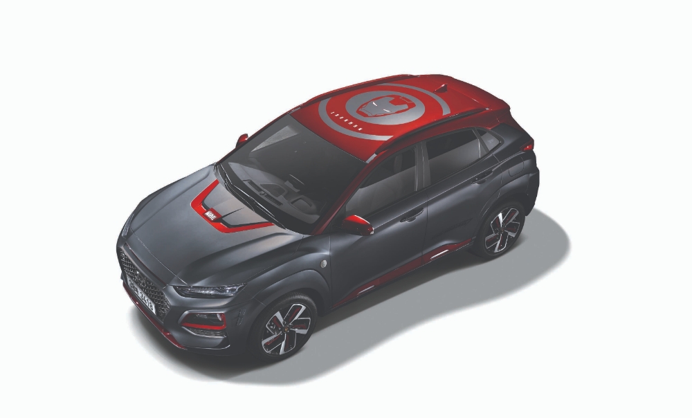 코나 아이언맨 에디션.(사진=현대자동차)