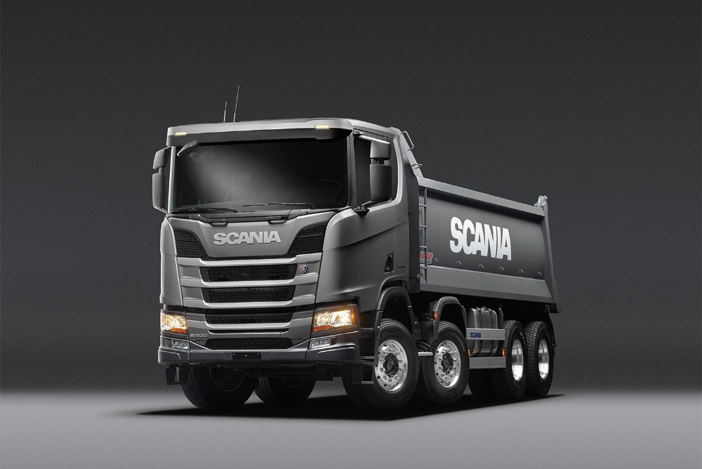 R500 8x4 덤프.(사진=스카니아코리아그룹)