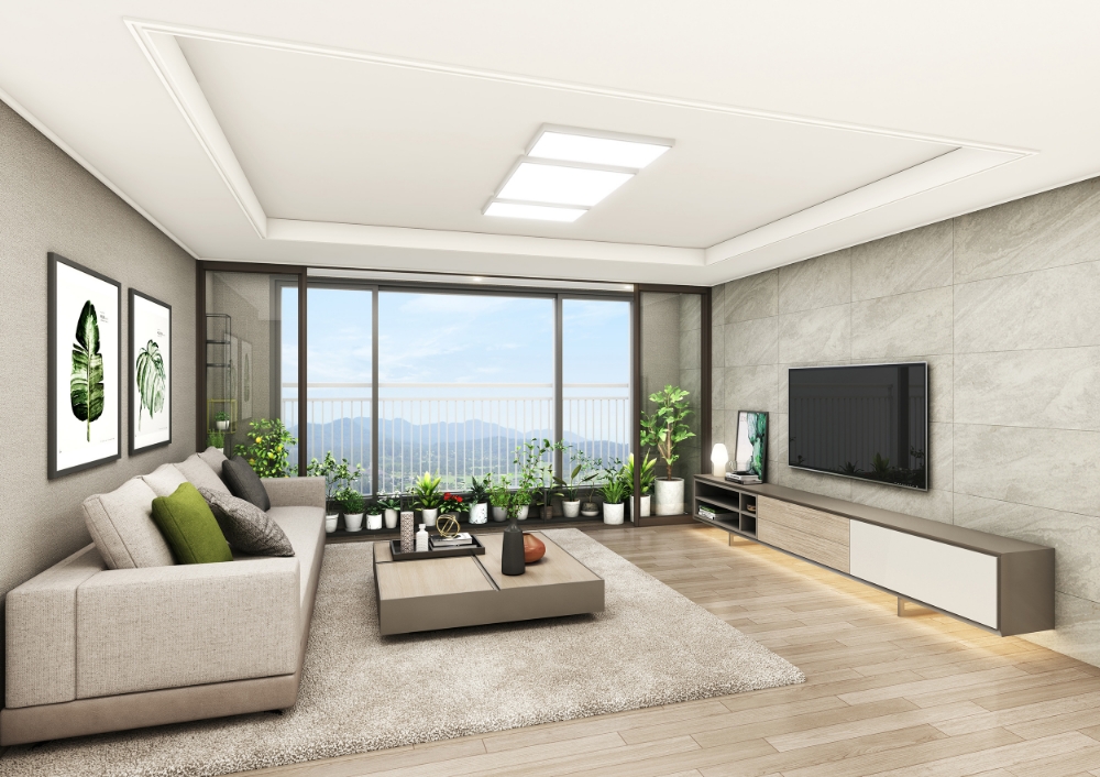 캐슬홈가든.(사진=롯데건설)