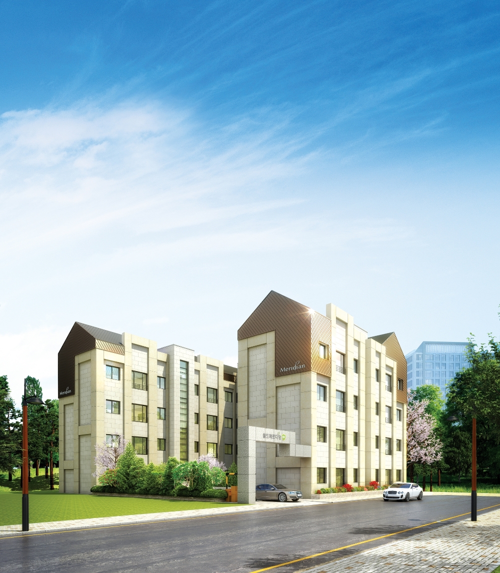 판교 월드메르디앙 레브 조감도.(사진= 월드건설)