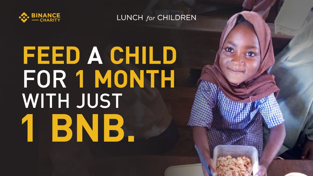 암호화폐 거래소 바이낸스, 결식아동 돕기에 나선다