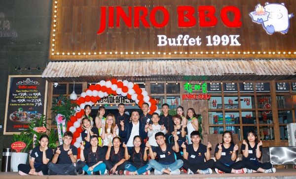 하이트진로, 베트남에 프랜차이즈 ‘진로바베큐(Jinro BBQ)’ 1호점 오픈