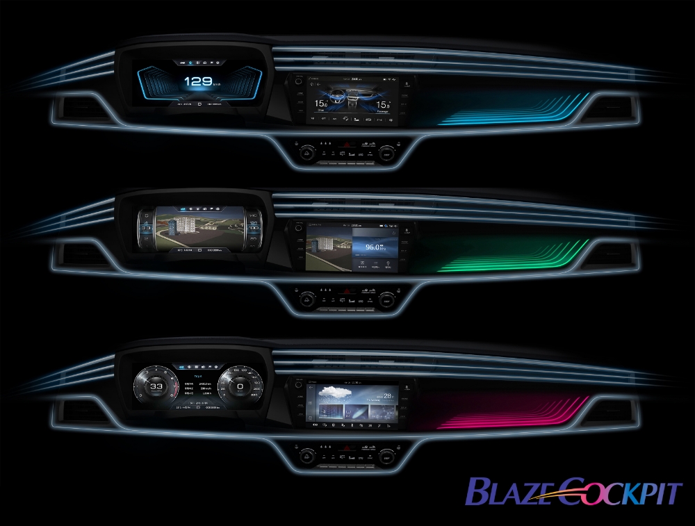 코란도 블레이즈 콕핏.(사진=쌍용자동차)