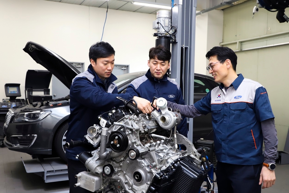 무상점검 모습.(사진=포드코리아)