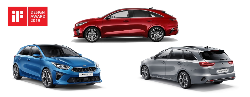 (왼쪽부터)프로씨드, 씨드 해치백, 씨드 스포츠웨건.(사진=기아자동차)