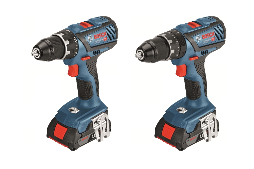 18V 드릴 드라이버 GSR 18V-28, 18V 임팩트 드릴 드라이버 GSB 18V-28.(사진=보쉬 전동공구 사업부)