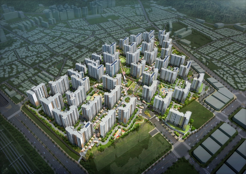 수원역 푸르지오 자이.(사진=대우건설)