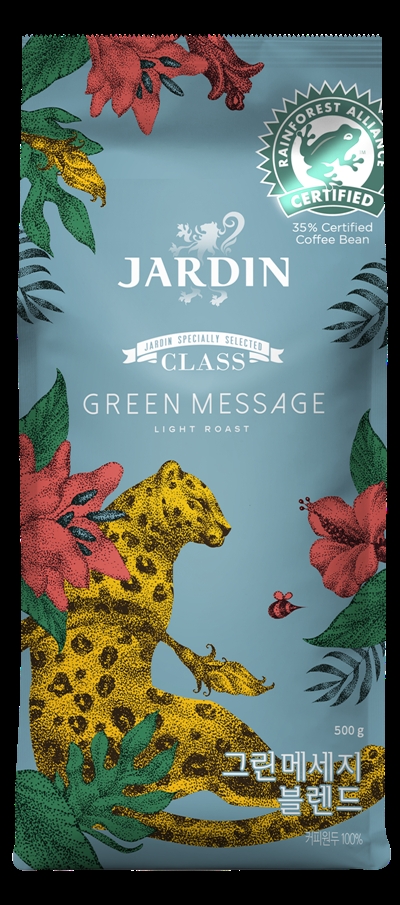 쟈뎅, RA 인증 친환경 원두 ‘클래스 그린메세지 블렌드’ 출시