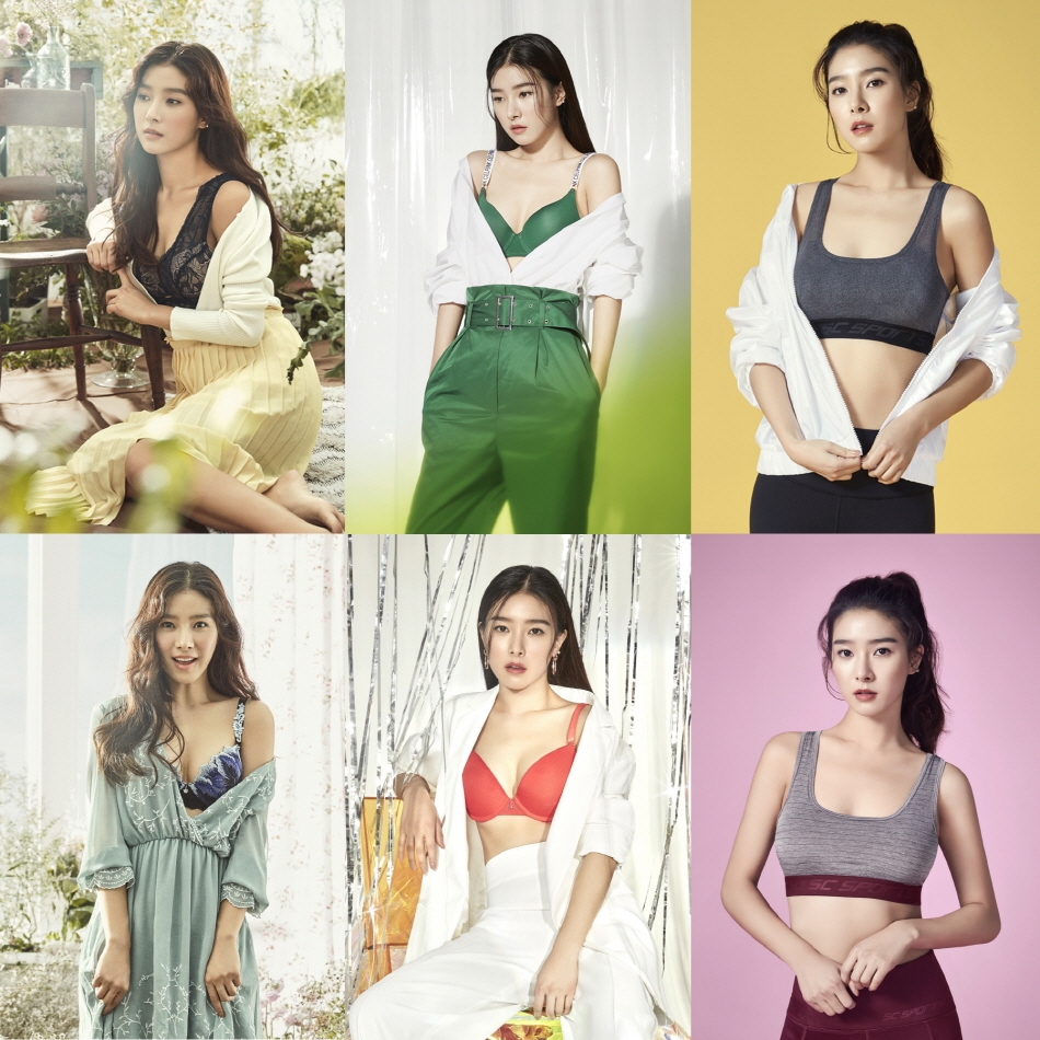 BYC 란제리 전속모델 김소은 화보 공개