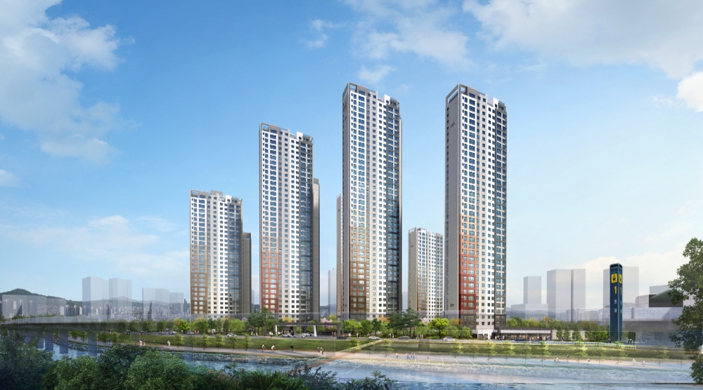 힐스테이트 명륜 2차 투시도.(사진=현대엔지니어링)