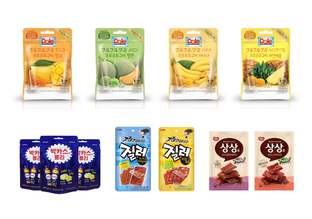 스트레스 해소에 좋은 ‘츄잉푸드(Chewing Food)’ 출시 봇물