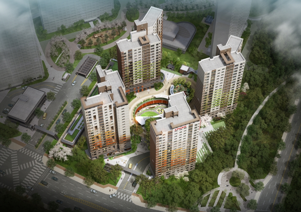 일산2차 아이파크 조감도.