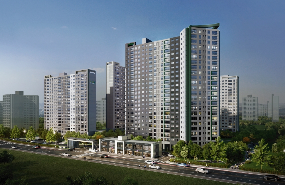 단지 투시도.(사진=한국토지신탁)