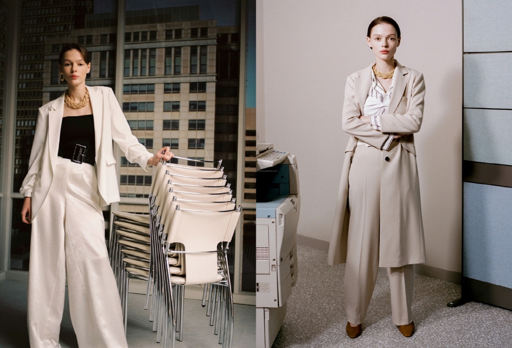 신원 베스띠벨리, 봄 오피스룩 스타일링 소개