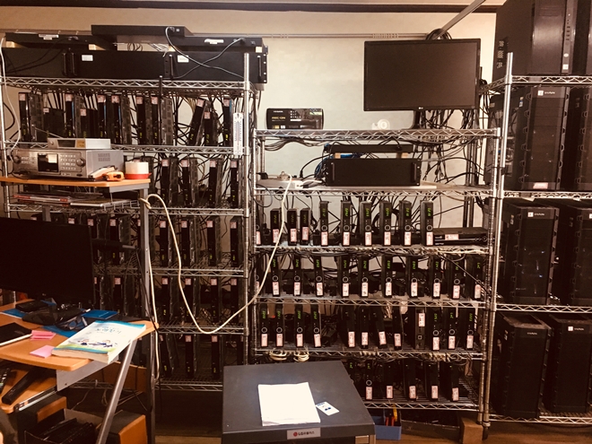 서울경찰청 국제범죄수사대와 협력해 국내 방송을 불법녹화해 해외로 송출한 불법 방송업체.(사진제공=한국저작권보호원)