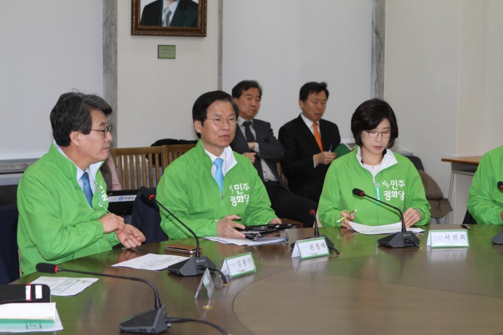 천정배 의원이 발언을 하고 있다.(사진제공=민주평화당)