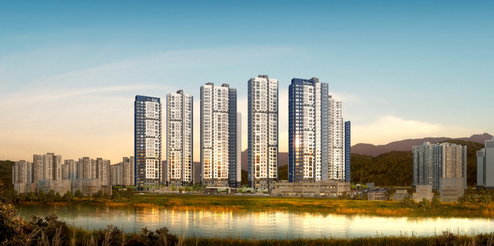 남양주 더샵 퍼스트시티 투시도.(사진=포스코건설)