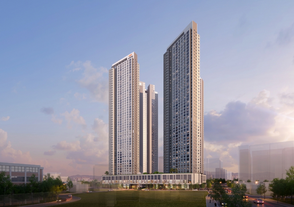 e편한세상 일산 어반스카이 투시도.(사진=대림산업)