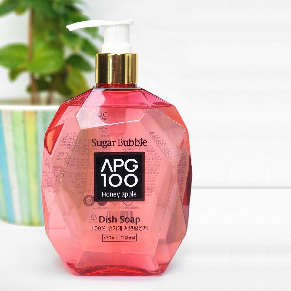 슈가버블, 100% 순식물성 주방세제 'APG100' 출시