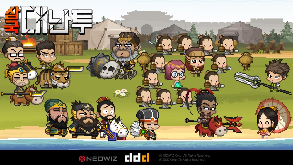 네오위즈, 모바일 신작 ‘삼국대난투’ 정식 출시