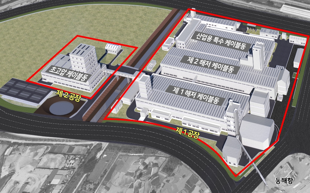 LS전선 동해사업장 조감도.(사진=LS전선)