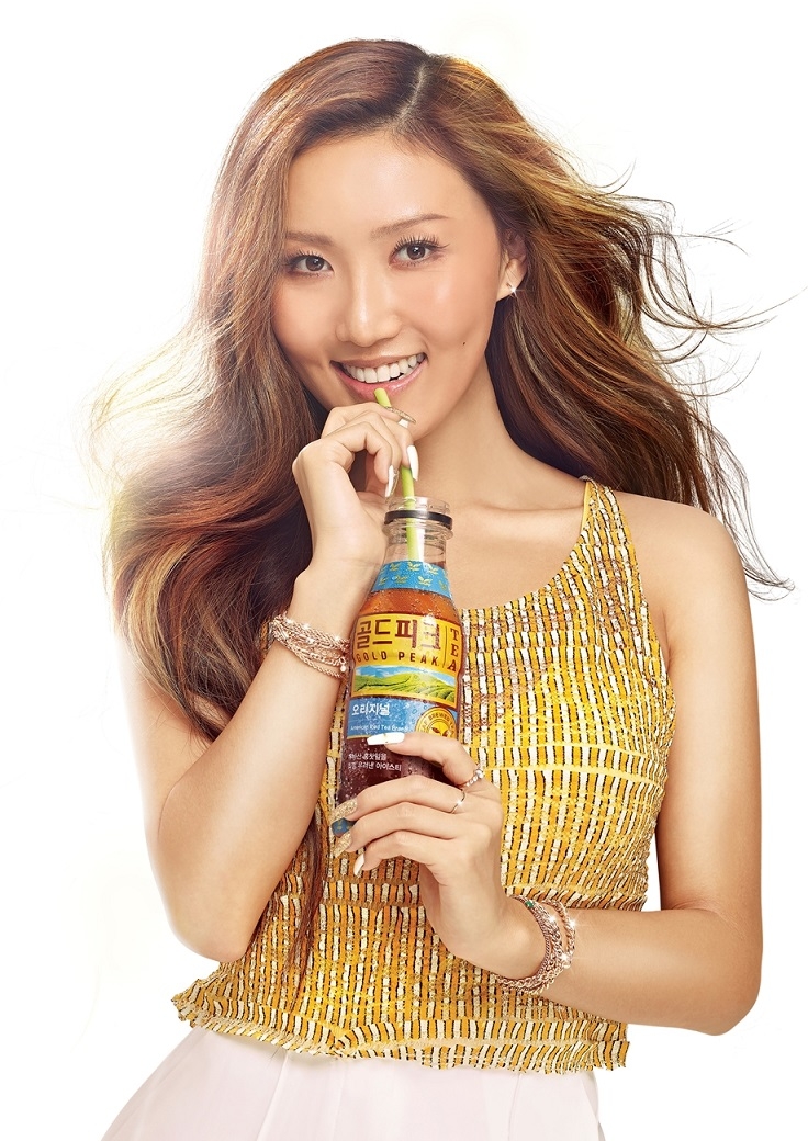 코카-콜라사 골드피크 티(TEA), 마마무 ‘화사’ 모델 발탁