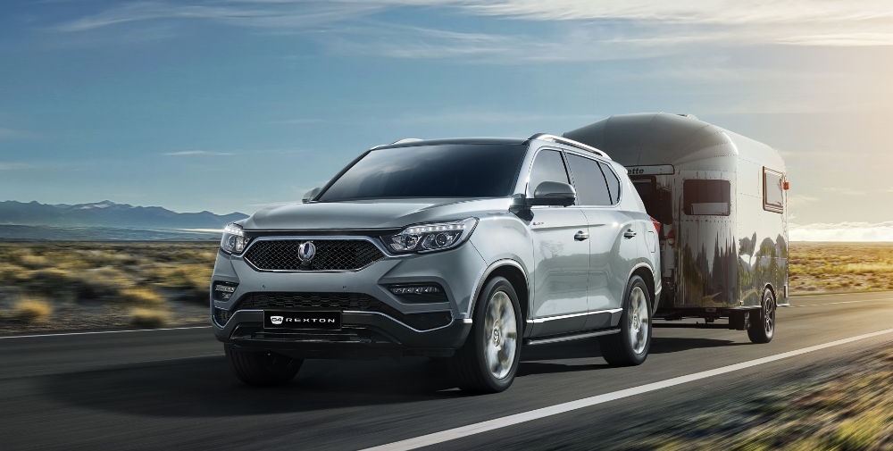 G4 렉스턴 트레일러.(사진=쌍용자동차)