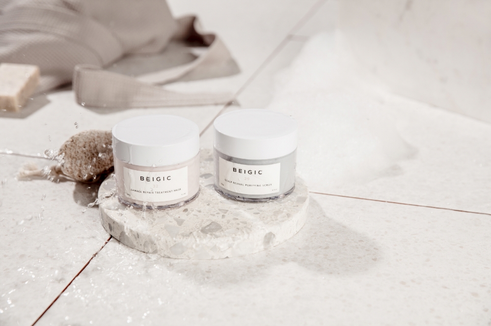 베이직(Beigic) 스크럽 샴푸 & 헤어 마스크 출시