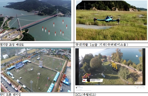 경남 하동 드론스포츠 조성예상도 / 문화체육관광부