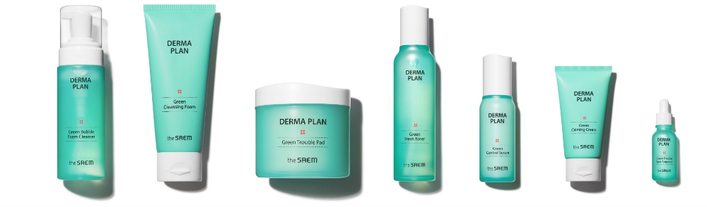 더샘, 민감·트러블 피부 전문 케어 ‘더마 플랜 그린’ 출시