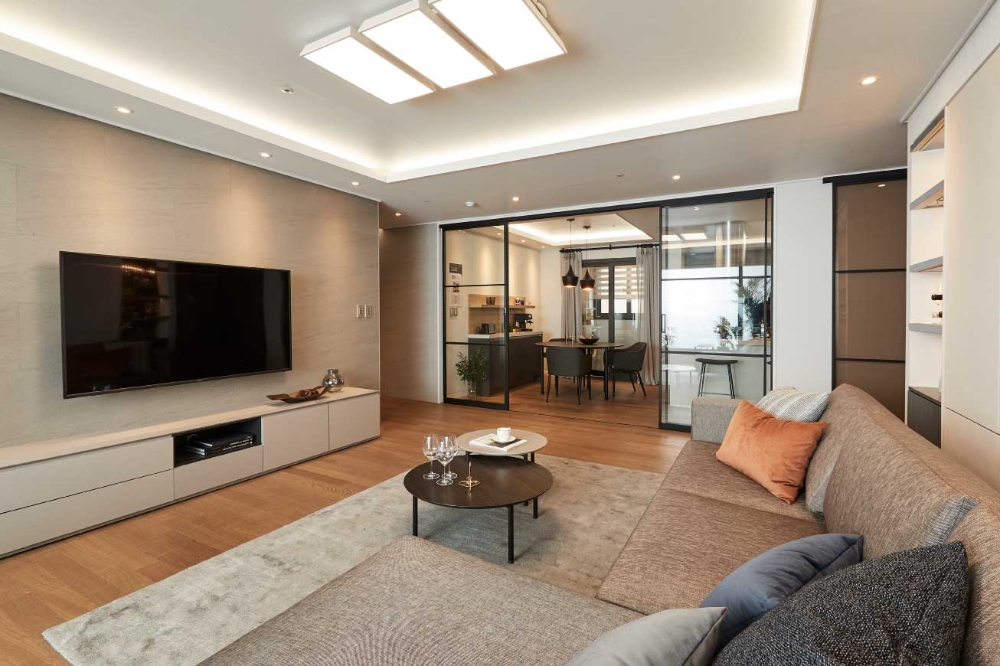 리하우스 스타일패키지 모던 차콜 이미지.(사진=한샘)