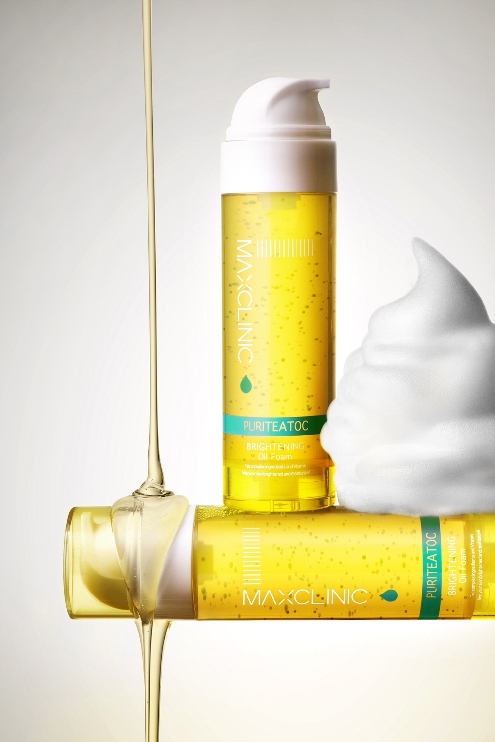 맥스클리닉, 피부정화 클렌저 ‘퓨리티톡 브라이트닝 오일폼' 출시