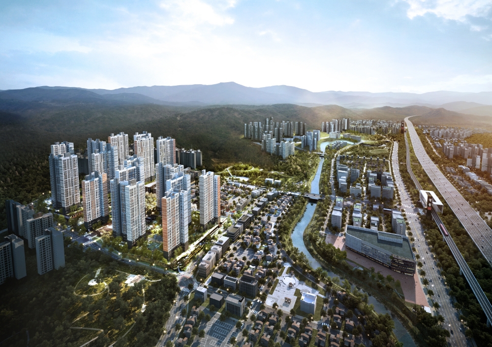 '사송 더샵 데시앙' 조감도.(사진=리얼투데이)