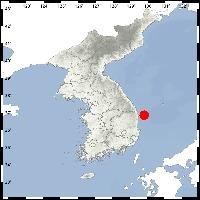 경북 울진 해역서 규모 3.8 지진 발생