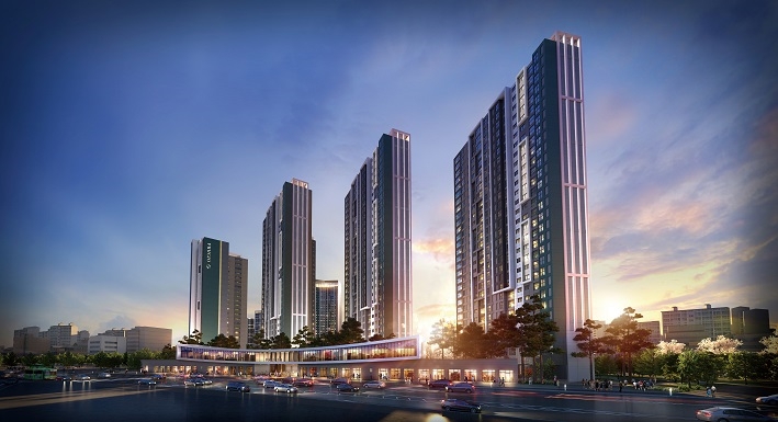 장위6구역 투시도.(사진=대우건설)