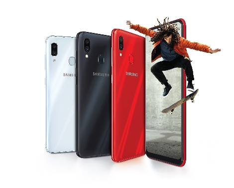 삼성 '갤럭시 A30' 소개 이미지. 사진=삼성전자