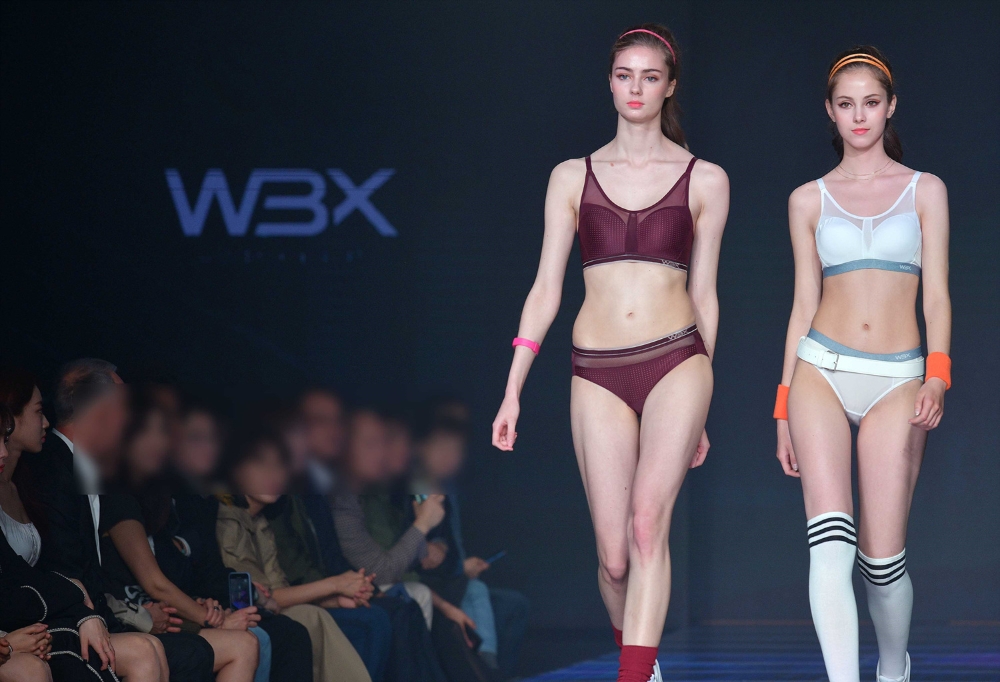 2019 엠코르셋 란제리 패션쇼. (사진=엠코르셋)