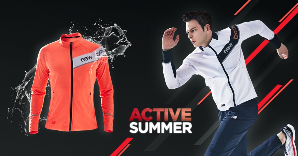 뉴발란스, 초경량 여름 트레이닝 웨어 ‘액티브 썸머’ 출시